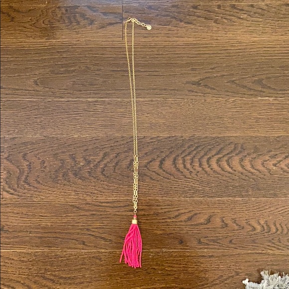 Lilly Pulitzer EUC Tassel Necklace